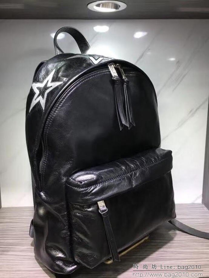 GlVENCHY紀梵希 原單 雙肩背包 2018官方熱賣推薦 進口油臘皮 半手工工藝  tsg1046